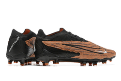 Бутсы Nike Phantom GX Elite FG (Черный+золотой)