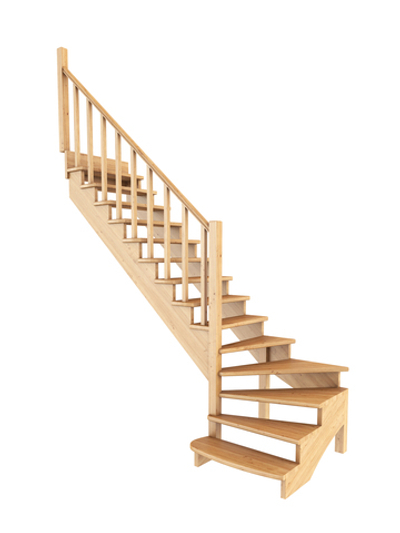 Лестница на второй этаж К-001м/7 Левая