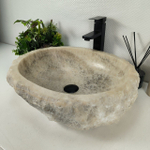 Раковина из оникса Erozy Grey EO-64541 52*42*15 0156