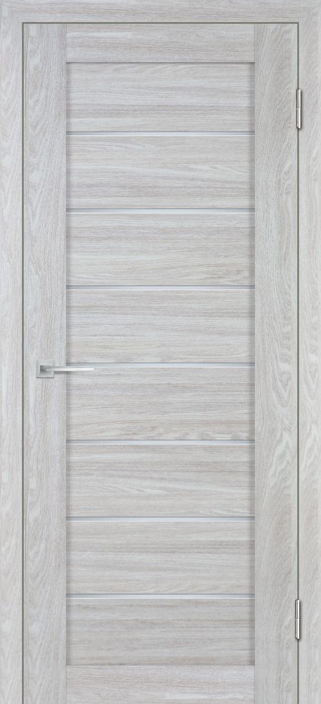 Дверь Лайт-08 ( 3D) / Цвет Нордик / белый сатинат / Двери STABILE PORTE