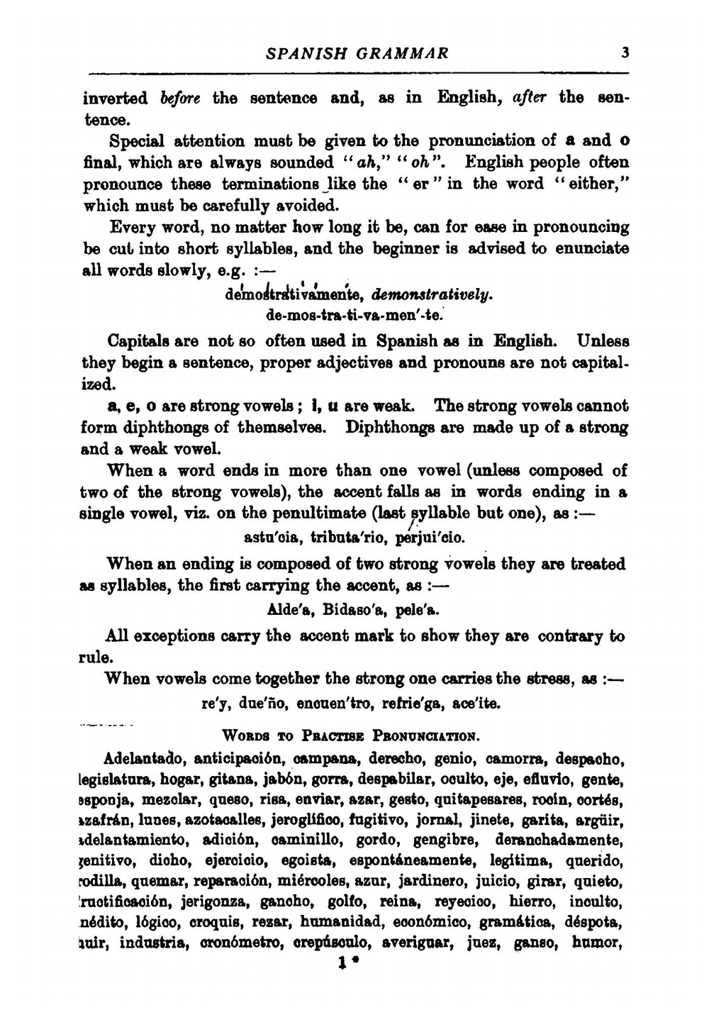 A Spanish grammar: simple and practical | John Warren