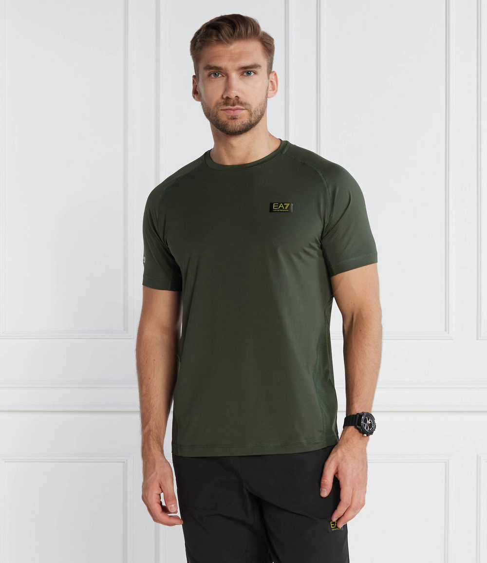 Футболка EA7 - зеленый(6RPT40 PJMEZ)