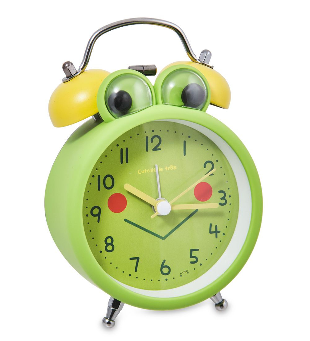 GAEM Art CL-07/1 Будильник «Лягушка» зеленый