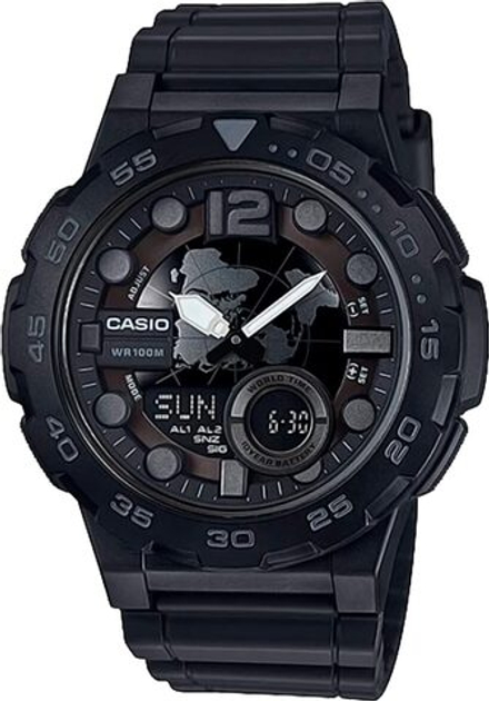 Мужские наручные часы Casio AEQ-100W-1B