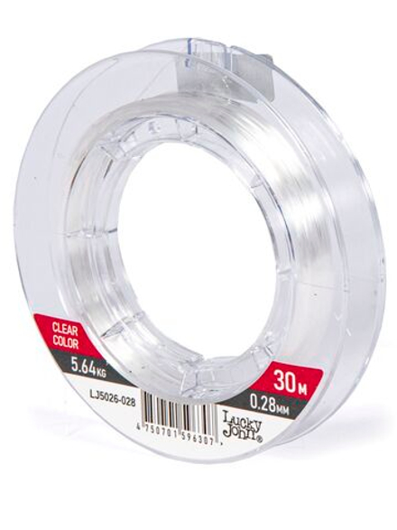 Леска монофильная Lucky John ICE SOFT FLUOROCARBON 030/028