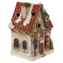 GAEM Фигурка декоративная с подсвет "Домик" (AAx2, н/п), L10,5 W8,5 H14,5 см