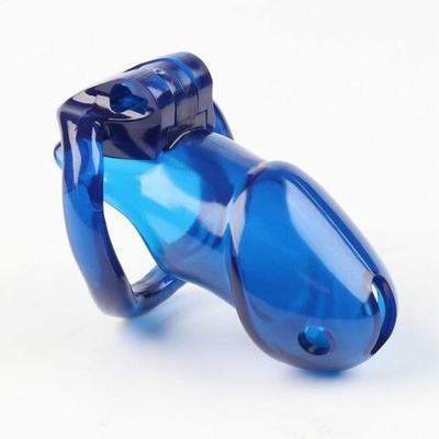 Синий мужской пояс верности «Оки-Чпоки» (Цвет: синий)