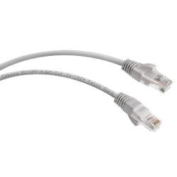 Патч-корд Cabeus PC-UTP-RJ45-Cat.6a-10m-LSZH Патч-корд UTP, категория 6a, 10G, неэкранированный, LSZH, 10 м, серый