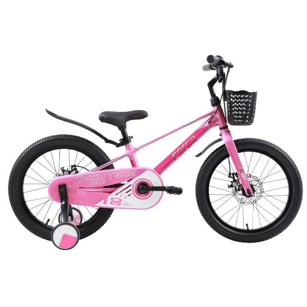 Велосипед Тech Team Forca 18"  pink (магниевыйсплав) 2024