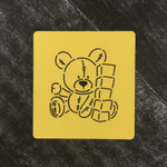 Мишка с кубиками №1