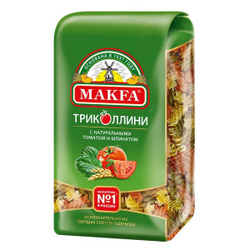 Макароны Makfa Триколлини 450 гр