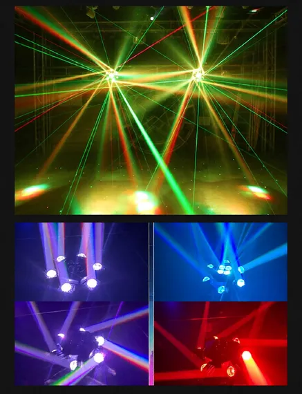 TARBOC RH-FG06L - Диско-свет LED+LASER+STROBE RH-FG06L