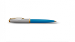 Шариковая ручка Parker 51 Premium Turquoise GT стержень: M, цвет чернил: black, в подарочной упаковке.