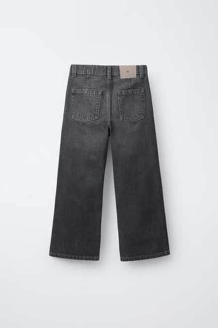 ZARA ДЖИНСЫ FLARE, МЯГКИЙ СЕРЫЙ