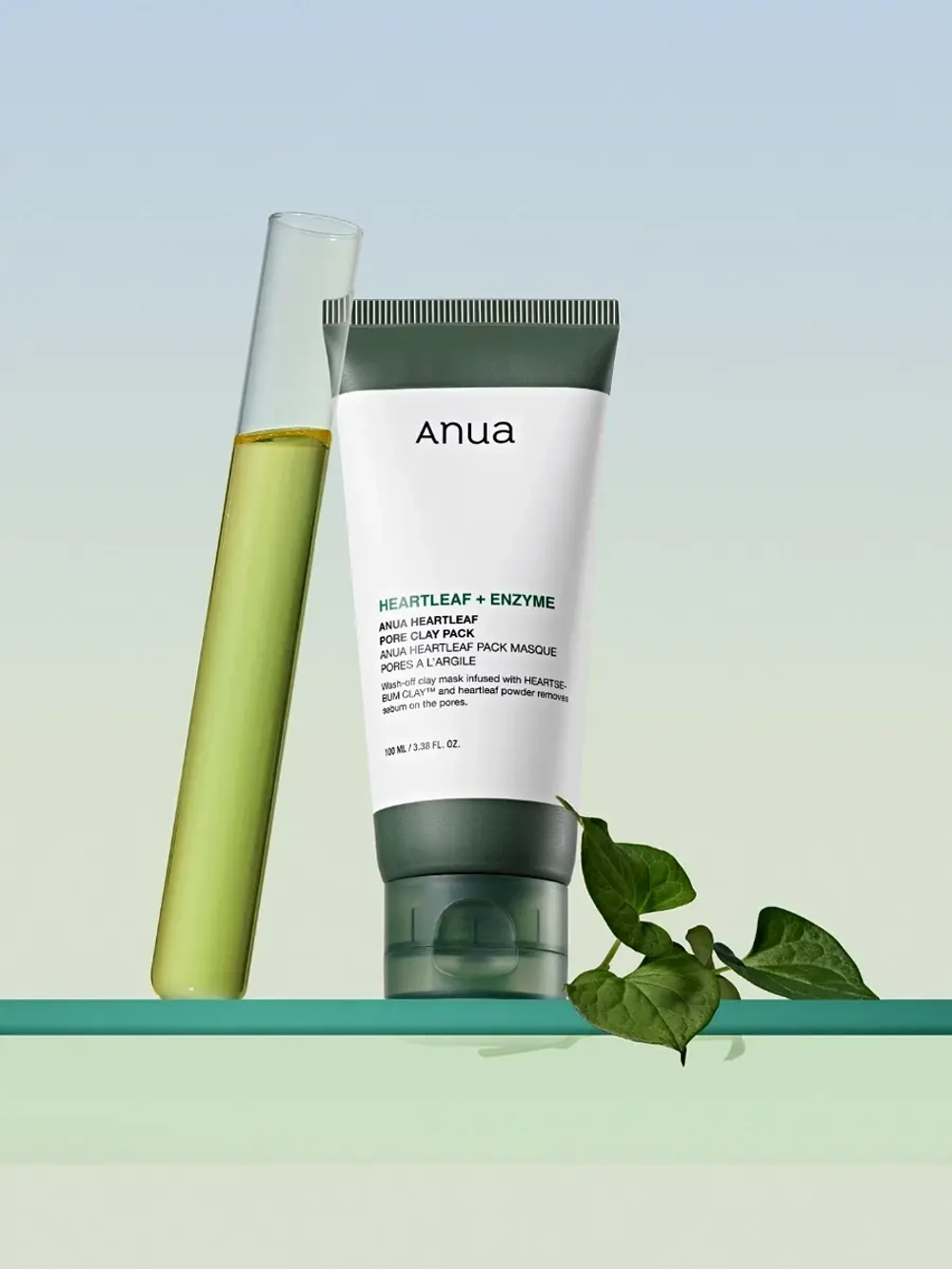 Anua Глиняная маска для очищения пор с экстрактом хауттюйнии Heartleaf Pore Clay Pack 100 мл