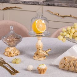 Лимонница Терра Сонг Айвори с чашей из стекла