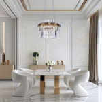 Citilux Sheldon CL339143 LED Люстра хрустальная с пультом Бронза