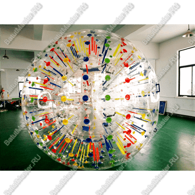 Светящийся зорб "Магический шар" ПВХ, диаметр 2.8 м