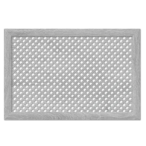 Решетка радиаторная Стильный дом Готико V545875 900х600 мм дуб серый