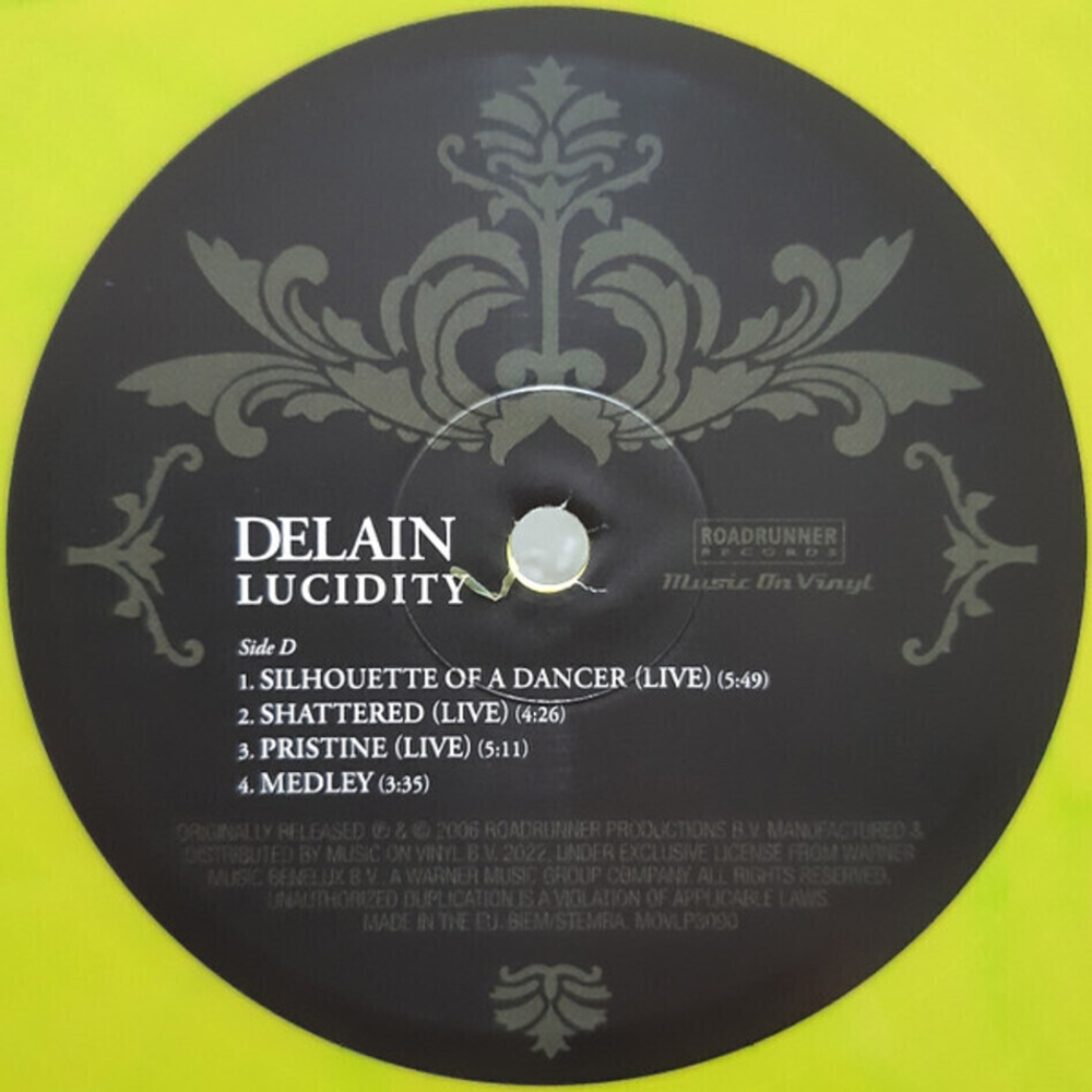 Delain / Lucidity (Limited Edition)(Coloured Vinyl)(2LP)
