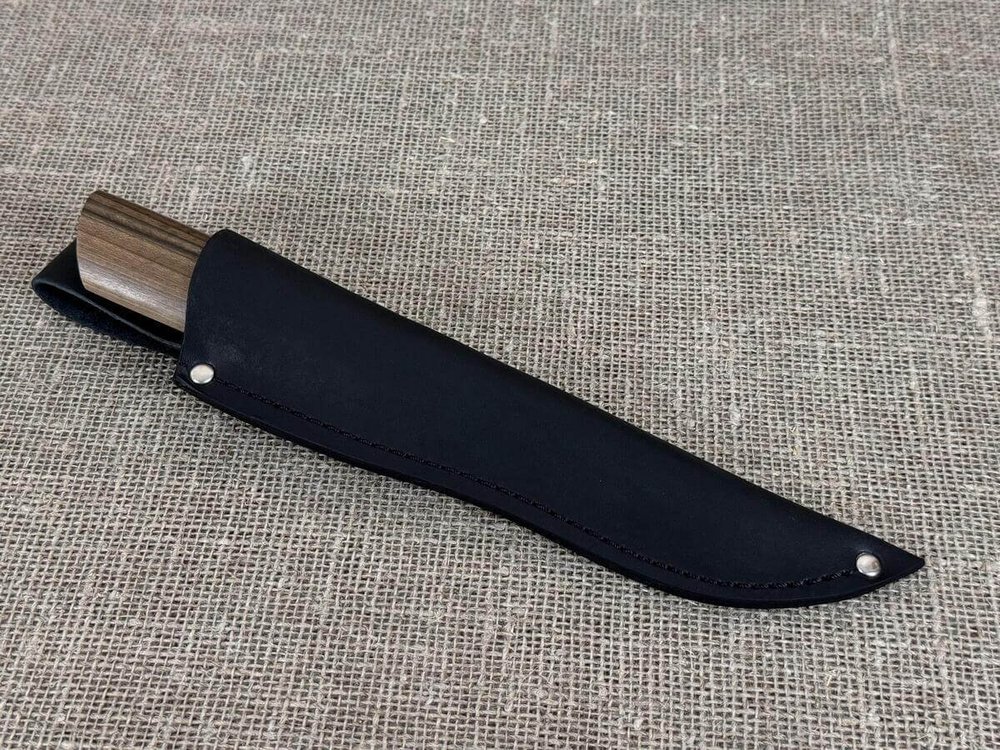 Шкуросъемный нож "Якут", сталь 95Х18, рукоять орех