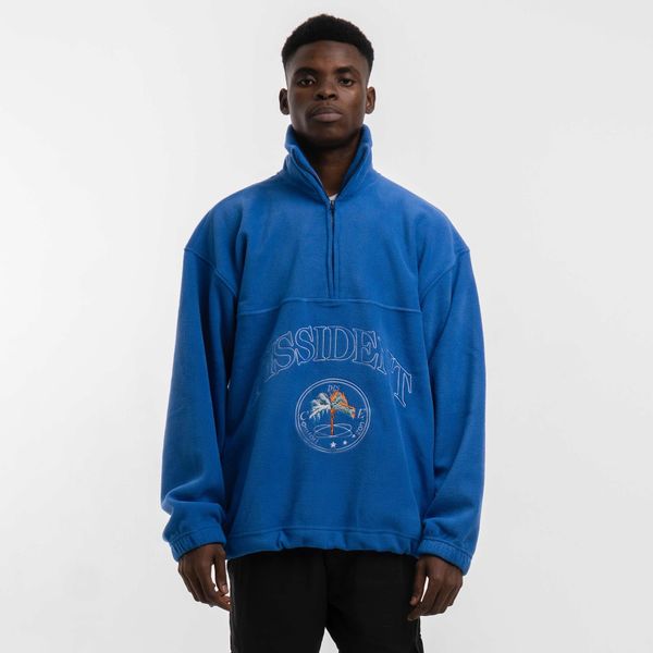 Толстовка Флисовая "DZ" Синяя - фото 3