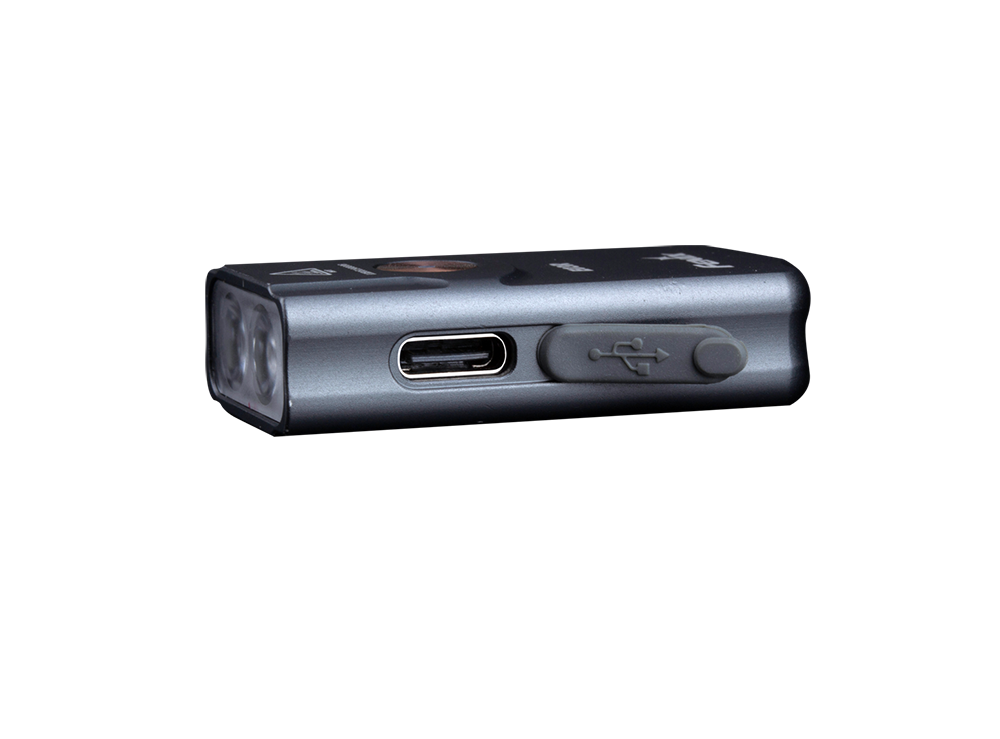 Фонарь Fenix E03R, серый