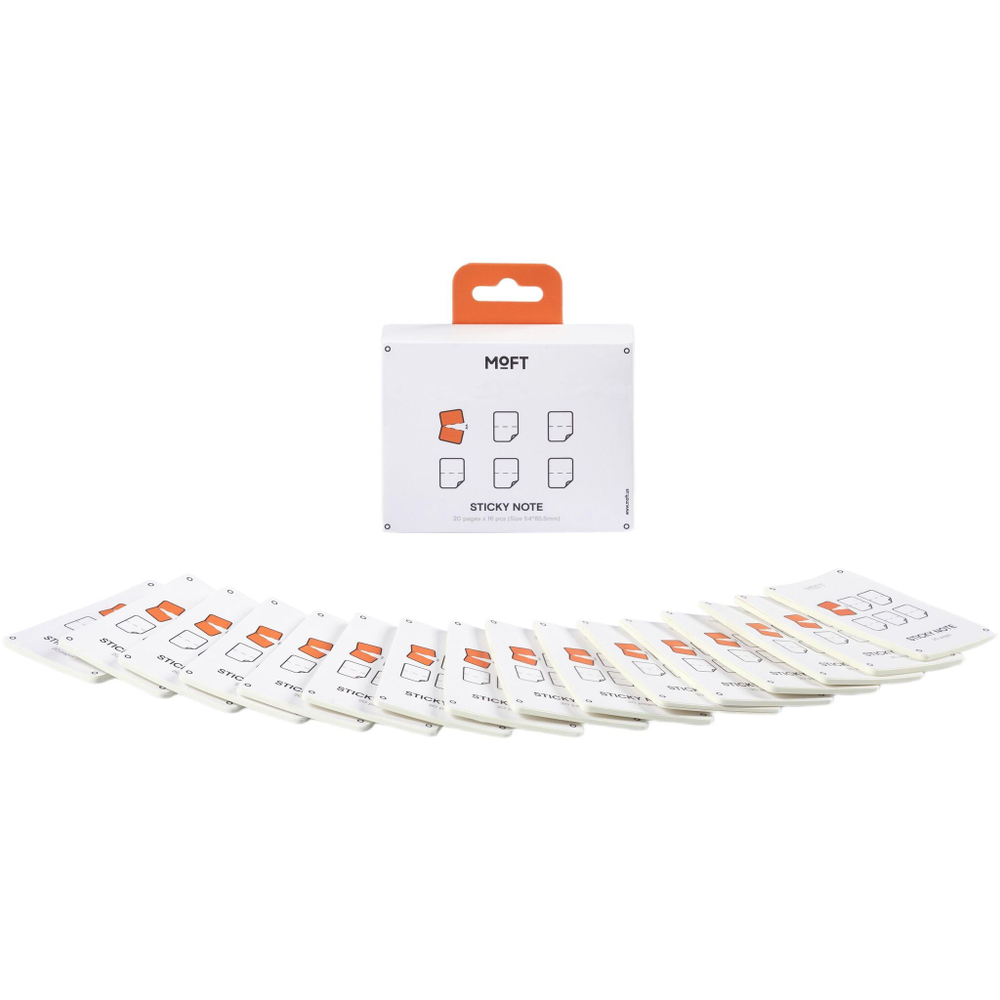 Магнитная подставка с записной книжкой MOFT Snap Flow Notepad Stand l Раскладной l Белый