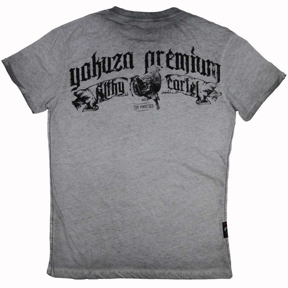 Футболка светло-серая Yakuza Premium VIN 400
