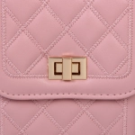 Сумка женская через плечо «Шанти», цвет пудровый, 19*6,5*13*3,5см (лейбл Ultramarine)