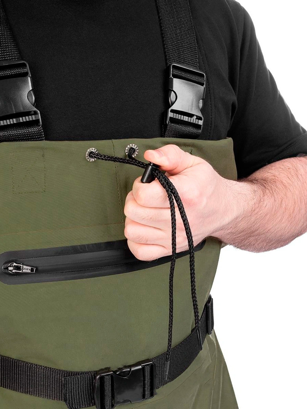 Полукомбинезон рыбацкий Nisus River Stalker 44 (N-PK-44)