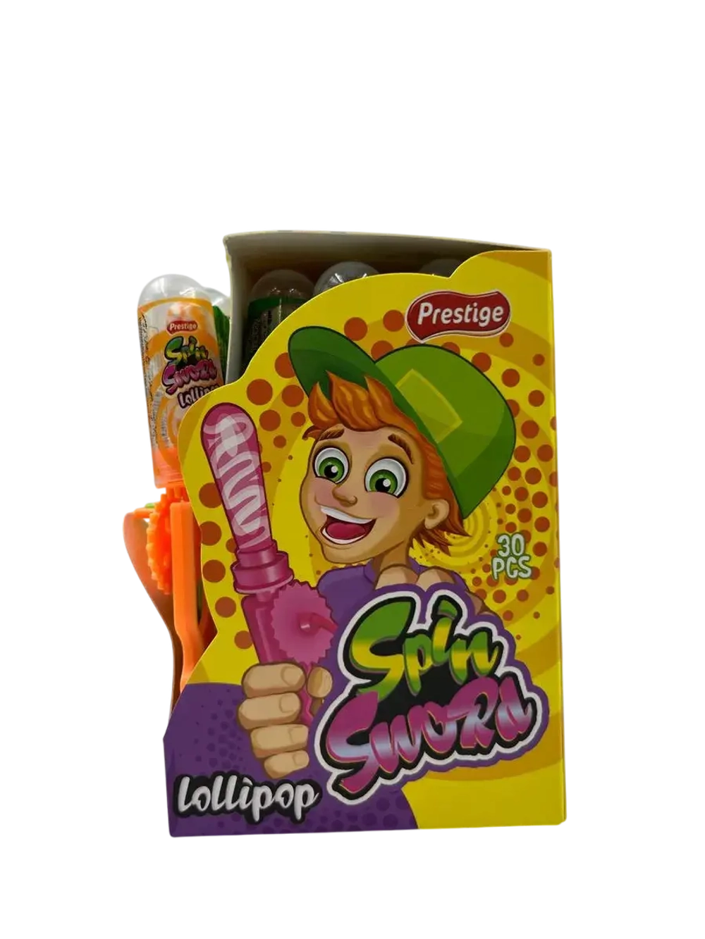 Леденцовая карамель в форме пилы ( 30шт по 3.5гр)