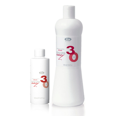 Мягкий кремообразный оксидант-лосьон Lisap Developer Easy 30 Vol (9%)