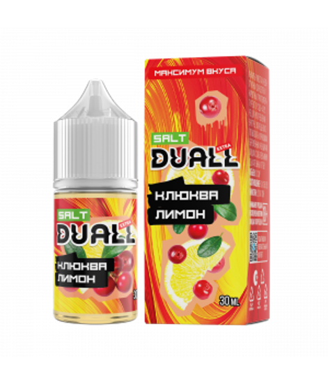 Жидкость Duall Extra, 30 мл, Light Клюква Лимон