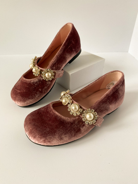 Велюровые туфли Pretty Ballerinas, 24