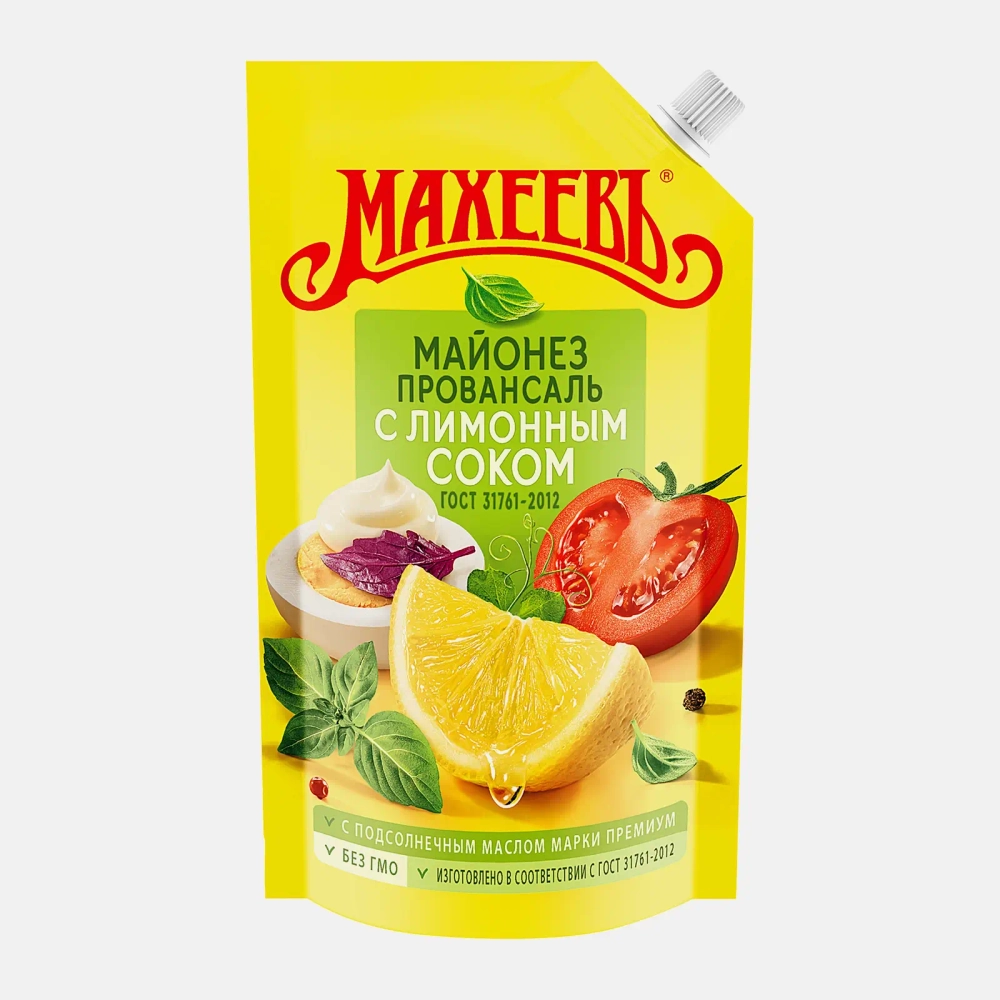 Майонез Махеевъ Провансаль с лимонным соком 67% 380г