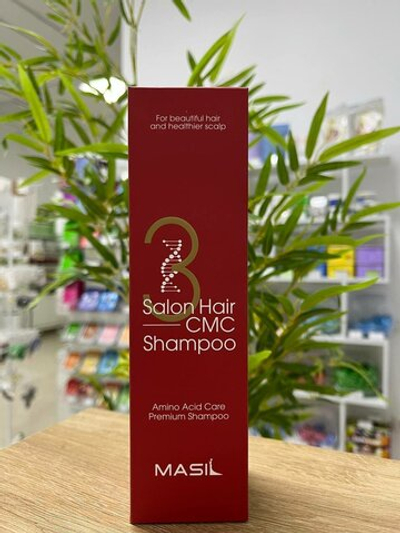 Восстанавливающий профессиональный шампунь с керамидами Masil 3 Salon Hair CMC Shampoo, 300 мл