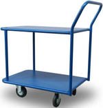 Тележка платформенная СТЕЛЛА-ТЕХНИК КП-2 2-х ярусная КП-2-М-5-8-150-И