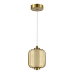 SL1193.303.01 Подвес ST-Luce Латунь/Янтарный LED 1*11W 3000K