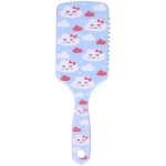 Расческа массажная прямоугольная форма «КОЛЛЕКЦИЯ ИМАНИ - НЕЖНОСТЬ ОБЛАКОВ», микс 4 дизайна, 24*7,5см (PVC упаковка)