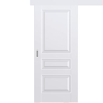 Межкомнатная одностворчатая дверь купе экошпон Profil Doors 95U аляска глухая