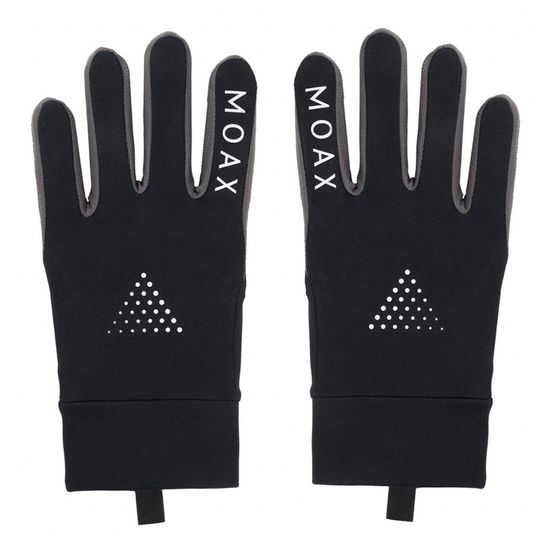 Перчатки MOAX Light Run Черный-серый