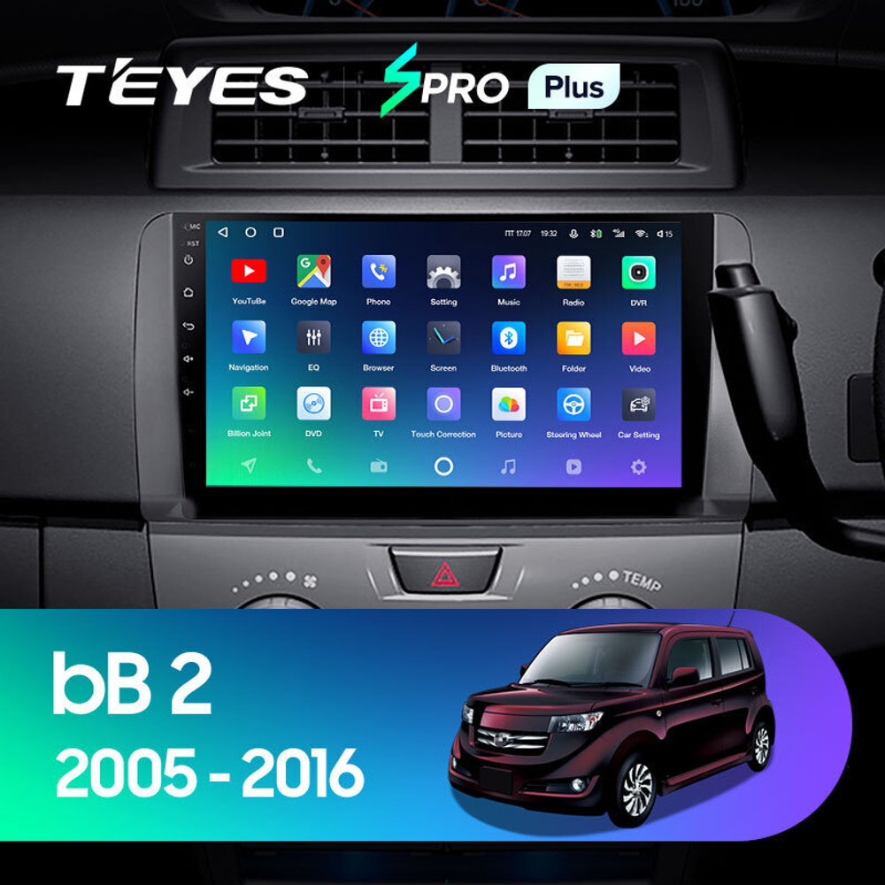 Teyes SPRO Plus 10.2" для Toyota bB 2005-2016