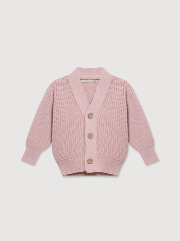 Кардиган oversize, Пудровый