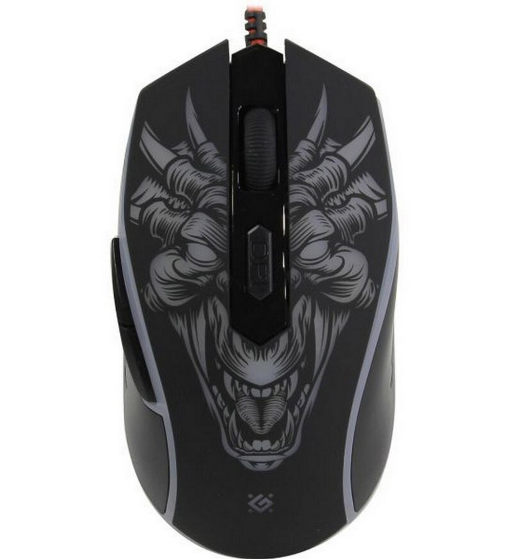 Мышь игровая проводная Defender Monstro GM-510L (черная)
