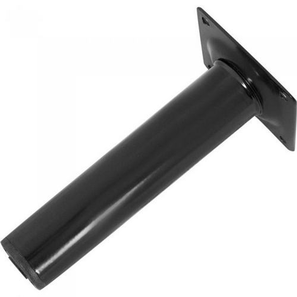 Опора мебельная EDSON PL-001 круглая 150*30 BLACK нерегулир, черная