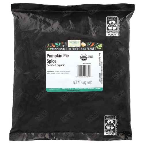Frontier Co-op, Органические пряности для тыквенного пирога, 453 г (16 унций)