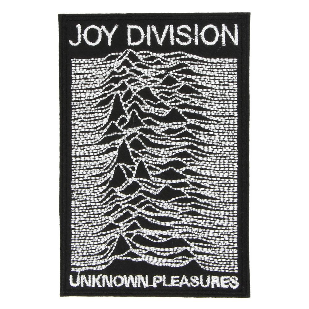 Нашивка с вышивкой группы Joy Division