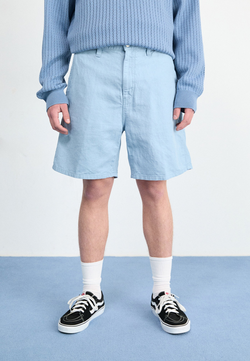 Carhartt WIP WALTER - Шорты - Голубой