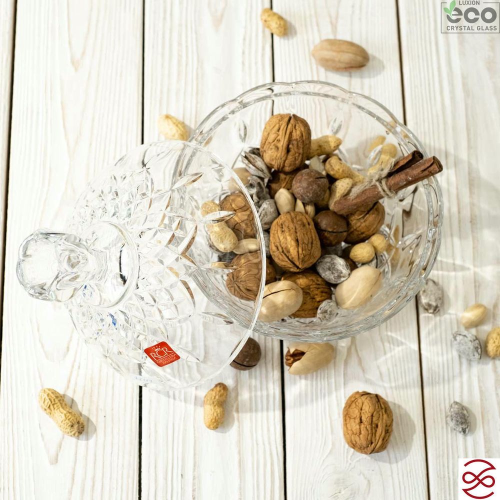 Конфетница с крышкой RCR Opera 18см